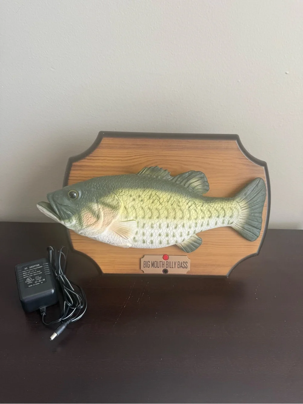 Big Mouth Billy Bass Vintage 1999 Gemmy Animated Singing Fish Works Great 2 Song - Picture 1 of 6